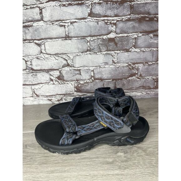 Teva Hurricane 4 Wavy Trail Navy Blue Hiking Sandals 1093379 Men Sz 7M US/39.5EU main image 6